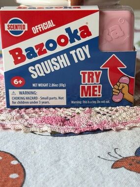 🩷 OFFICIAL BAZOOKA SQUISHI TOY 🩷 NWT 🩷